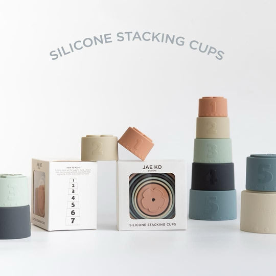 Jae Ko Silicone Stacking Cups