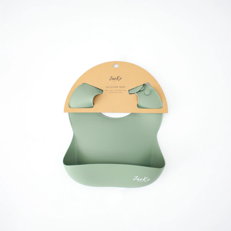 Jae Ko Silicone Bibs (6-36mths)