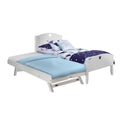 [Pre-Order] Snoozeland Starlight Bed Frame with Pull Out Single Raising Trundle