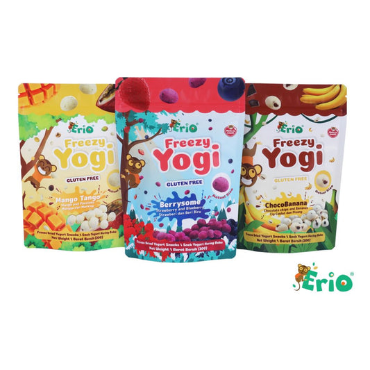 Erio Freezy Yogi Freeze Dried Yogurt Snacks (12m+)