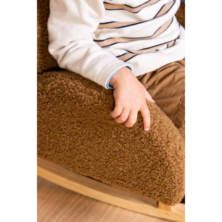 Childhome Kids Rocking Chair - Teddy Brown Natural