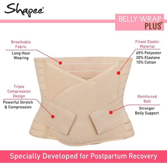 Shapee Belly Wrap Plus+ (37 - 43 inch)