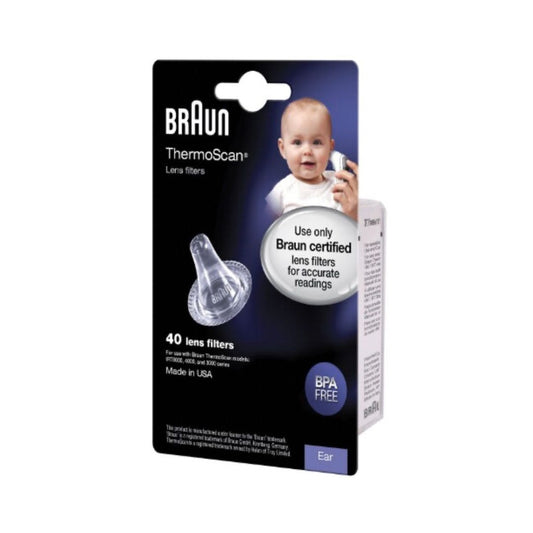 Braun Infrared Ear Thermometer Lens Filters (40pcs)