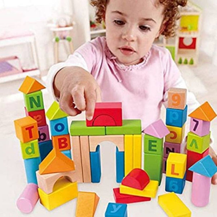 Hape 80Pcs Barreled Blocks