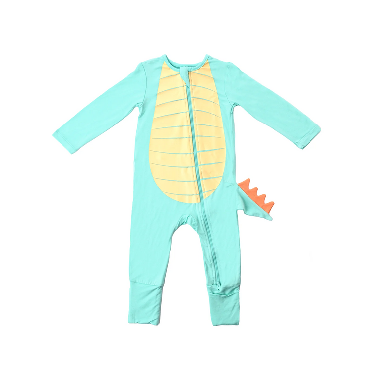 Not Too Big Dino Bamboo Sleepsuits (2 Pack)