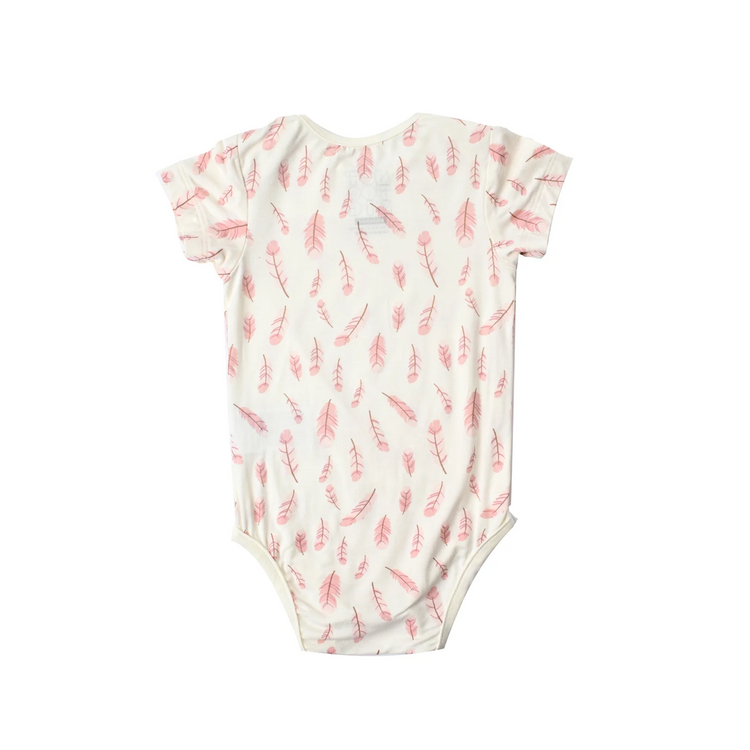 Not Too Big Swan Bamboo Short Sleeve Bodysuits (3 Pack)