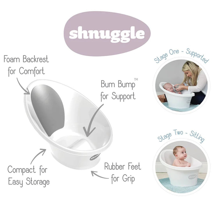 Shnuggle Bath Tub + Folding Stand Bundle