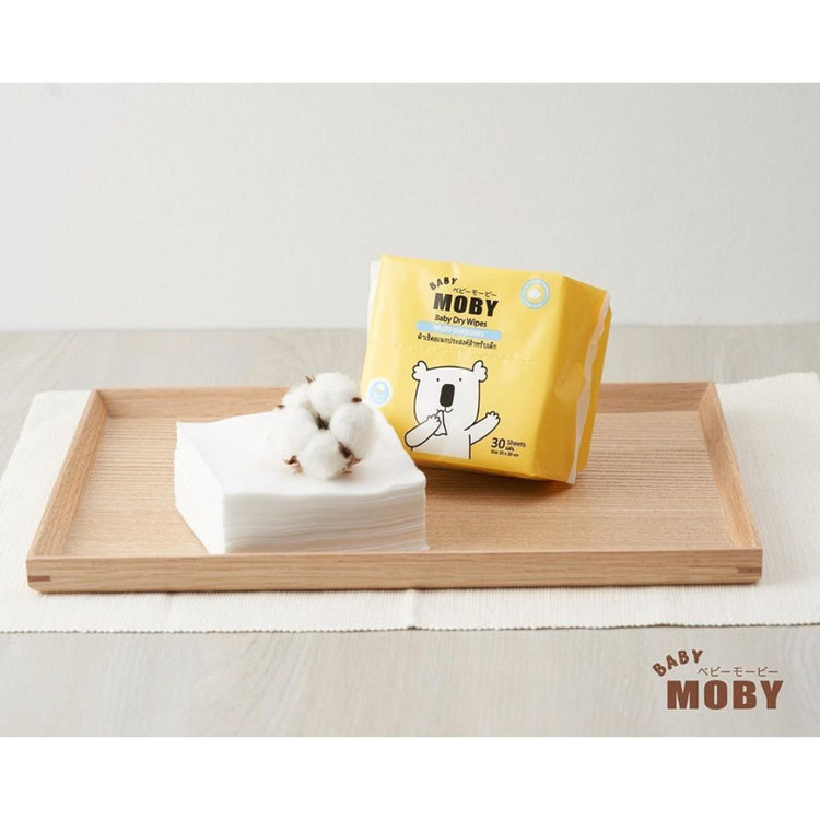MOBY Dry Wipes 30 Pcs