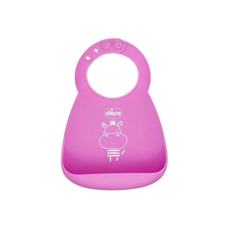 Chicco Take Eat Easy Silicone Bib with Crumb Catcher