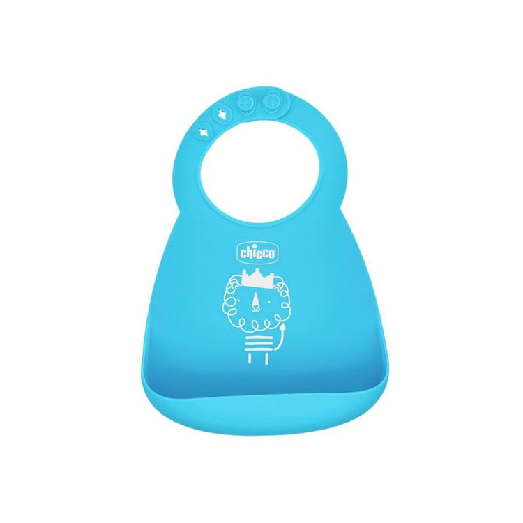 Chicco Take Eat Easy Silicone Bib with Crumb Catcher