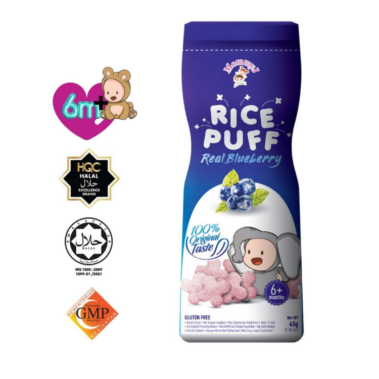 Mommy J Baby Pure Rice Puffs (6m+)