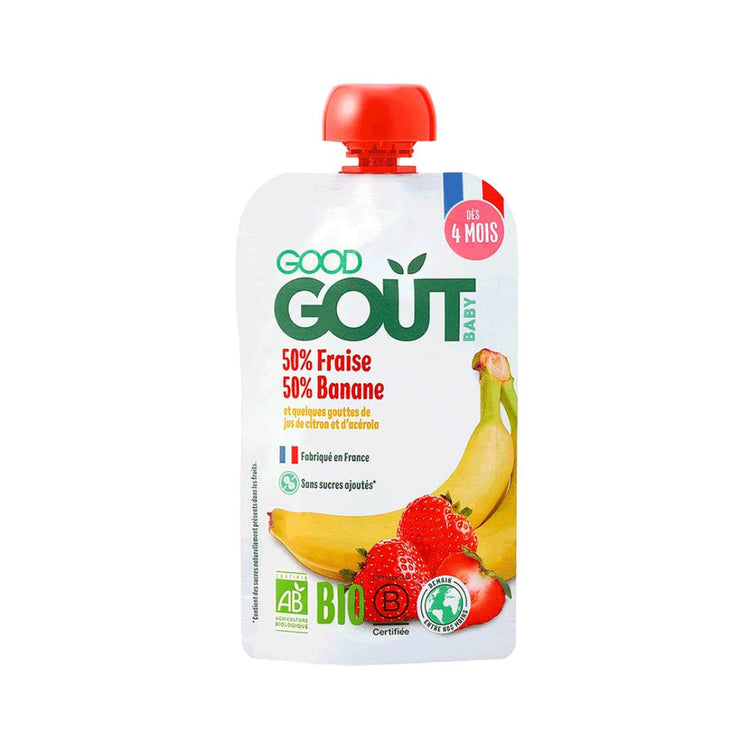 Good Gout Strawberry-Banana Puree 120g