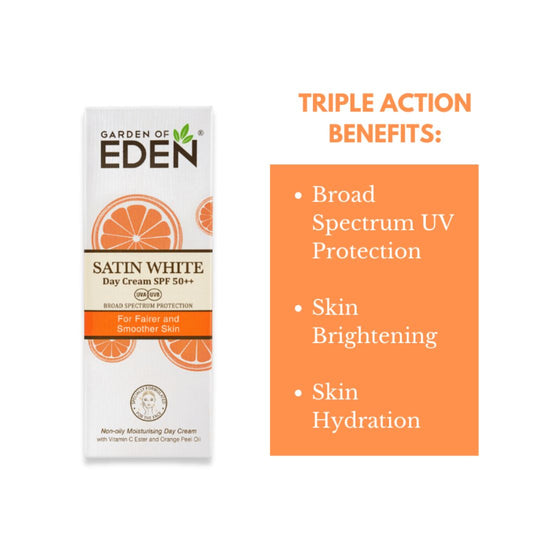 Garden Of Eden Satin White Day Cream SPF50 40g