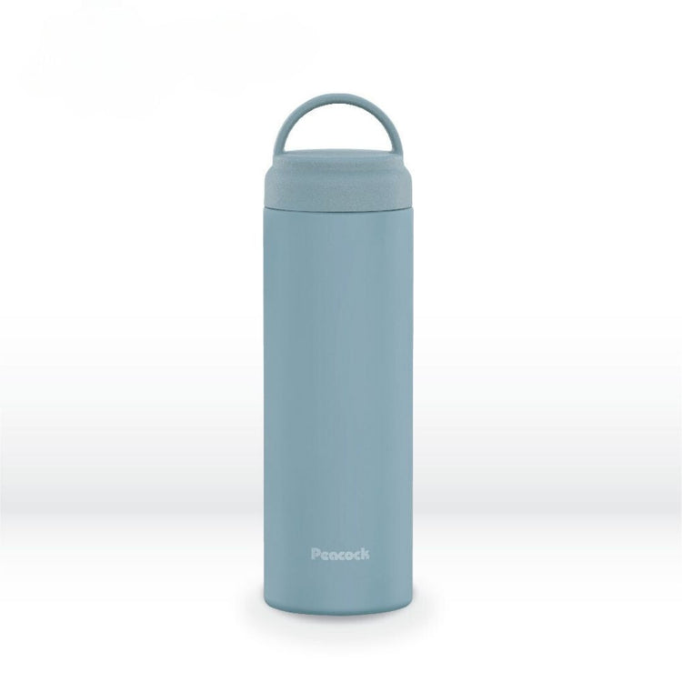 Peacock 480ml Stainless Steel Twist Bottle with Handle