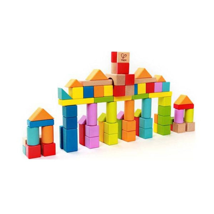 Hape 80Pcs Barreled Blocks