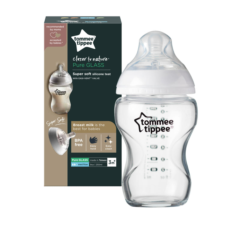 Tommee Tippee Closer to Nature Glass Bottles