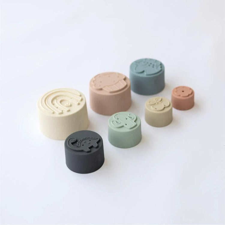 Jae Ko Silicone Stacking Cups