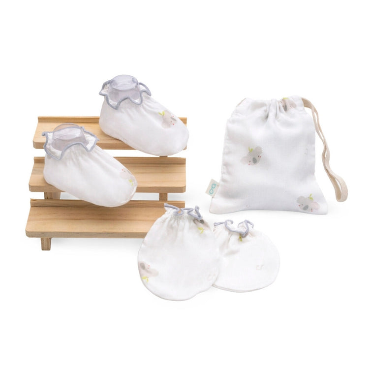 Granny Ben TENCEL™ Muslin Baby Mittens & Socks