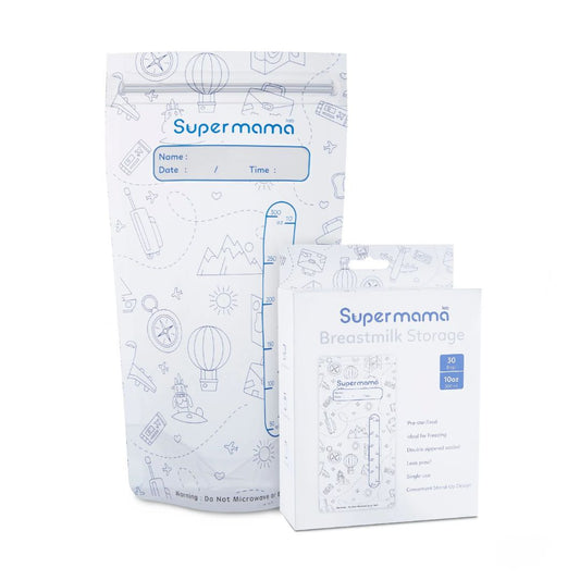 SuperMama Breastmilk Storage Bags 10oz