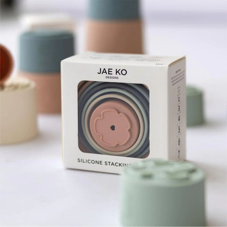 Jae Ko Silicone Stacking Cups