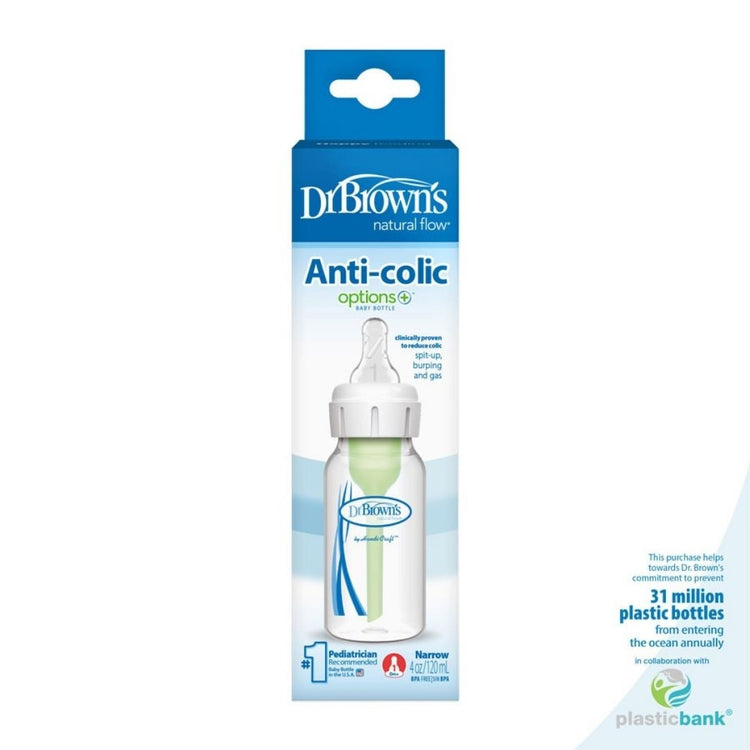 Dr. Brown's Options Narrow Neck Anti-Colic Bottle 120ml