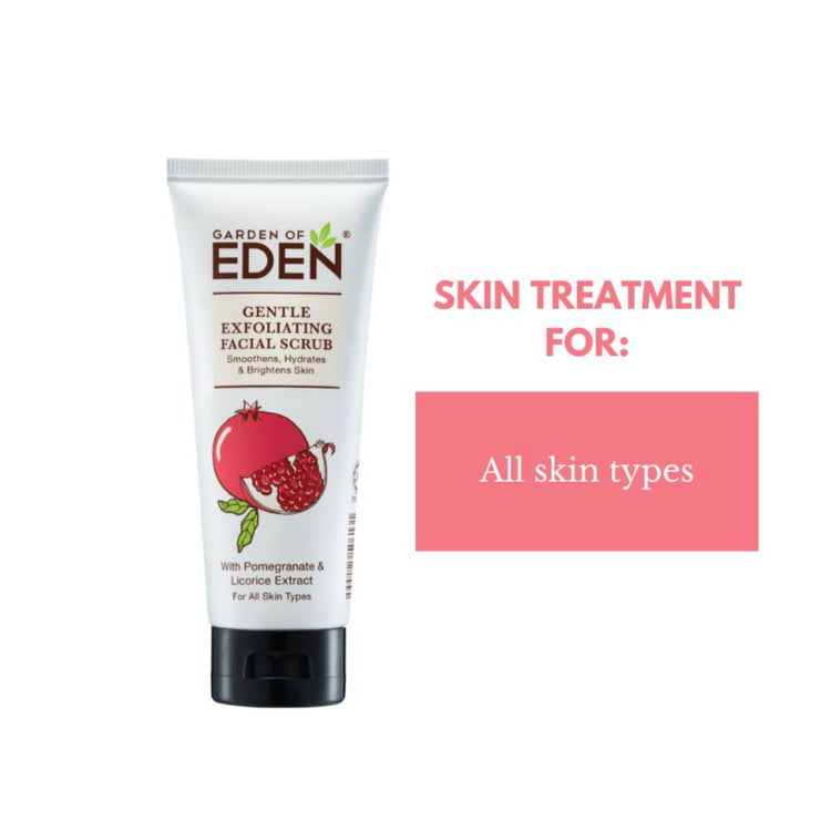Garden Of Eden Gentle Exfoliating Facial Scrub 75ml