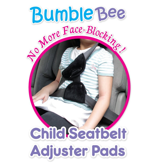 Bumble Bee Child Seatbelt Adjuster Pads