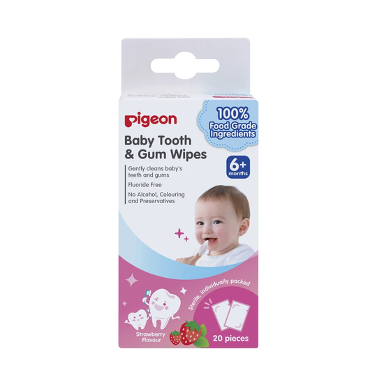 Pigeon Baby Tooth & Gum Wipes 20pcs