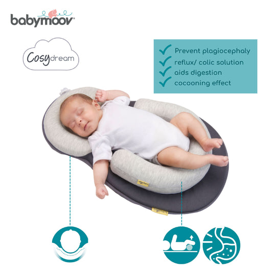 Babymoov Cosydream Baby Support Lounger - Smokey