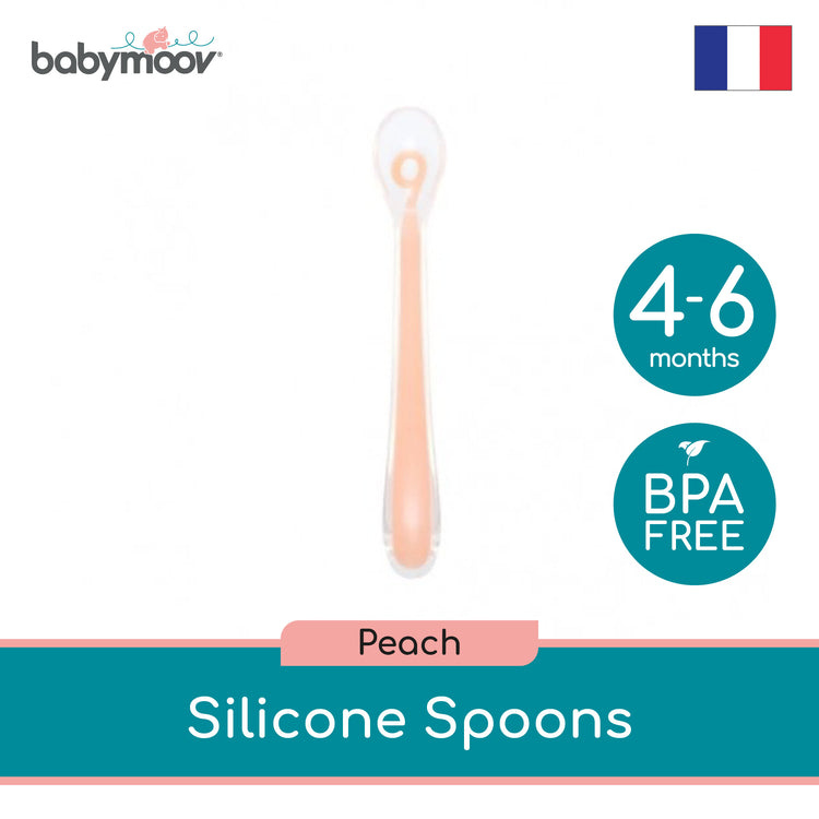 Babymoov 1st Age Silicone Baby Spoon (4m+)