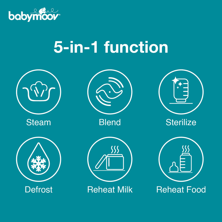 Babymoov Nutribaby (+) XL Baby Food Processor