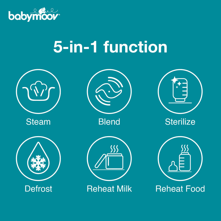 Babymoov Nutribaby+ Baby Food Processor