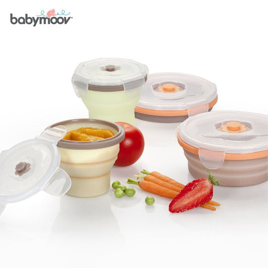 Babymoov Silicone Baby Food Container Multi Set