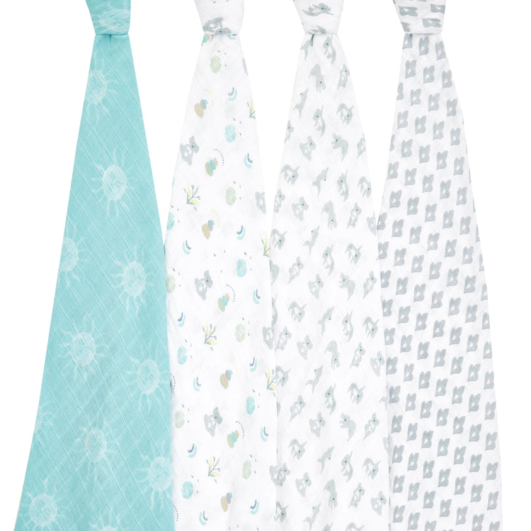 Aden + Anais Classic Muslin Swaddles (4-Pack)