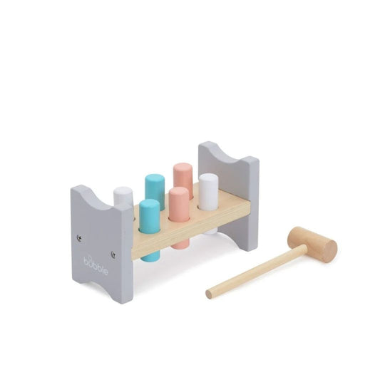 Bubble Wooden Hammer Bench (12m+)
