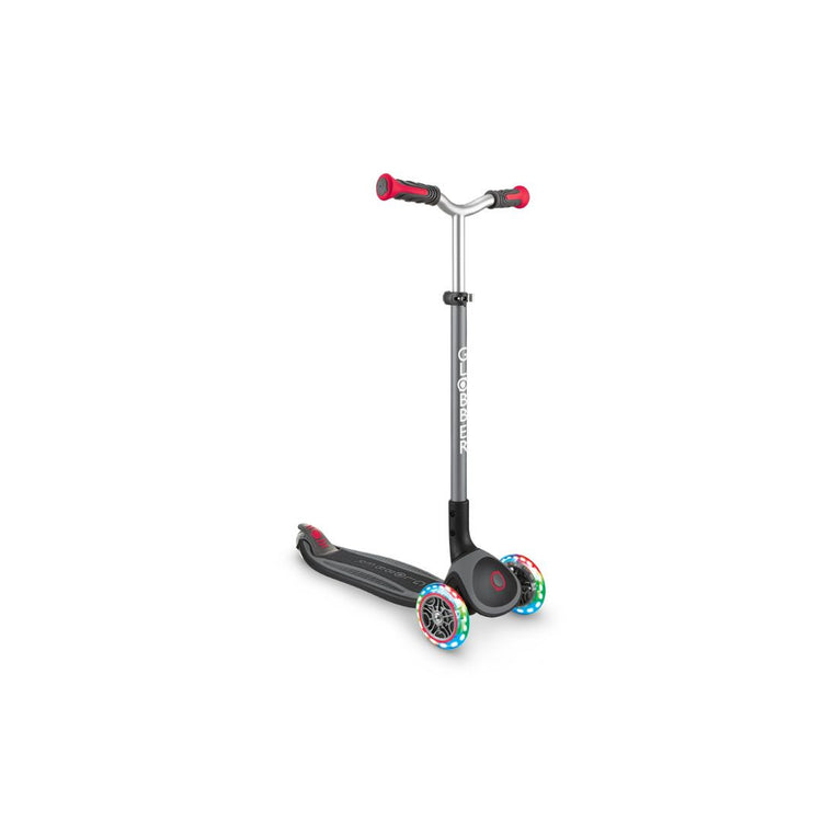 GLOBBER Master Lights Scooter Black/Red