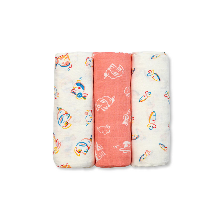 Not Too Big Bamboo Swaddles (3 Pack)