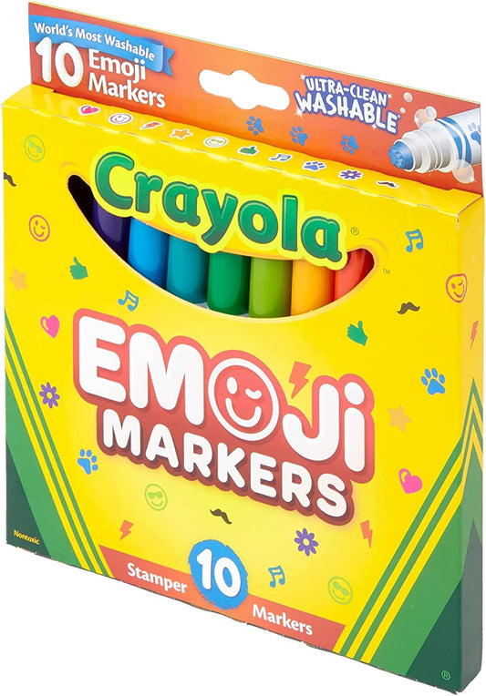Crayola Pip-Squeaks - Washable Emoji Stamp Markers, Crayola.com