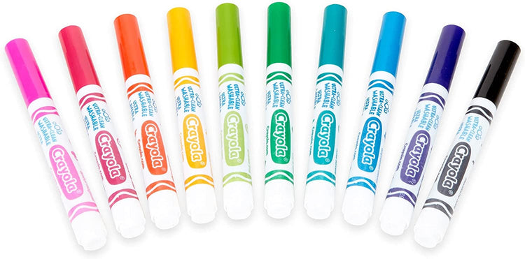 Crayola Washable Emoji Markers 3yrs+ (10pcs)
