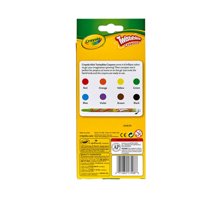 Crayola Twistable Crayons (8pcs)