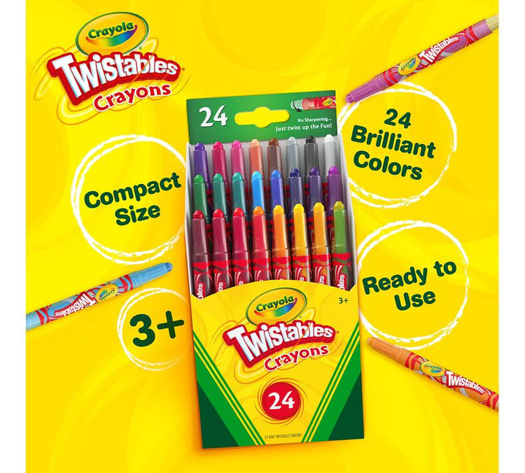 Crayola Twistable Crayons (24pcs)