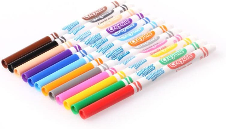 Crayola Ultra-Clean Washable Markers 12ct