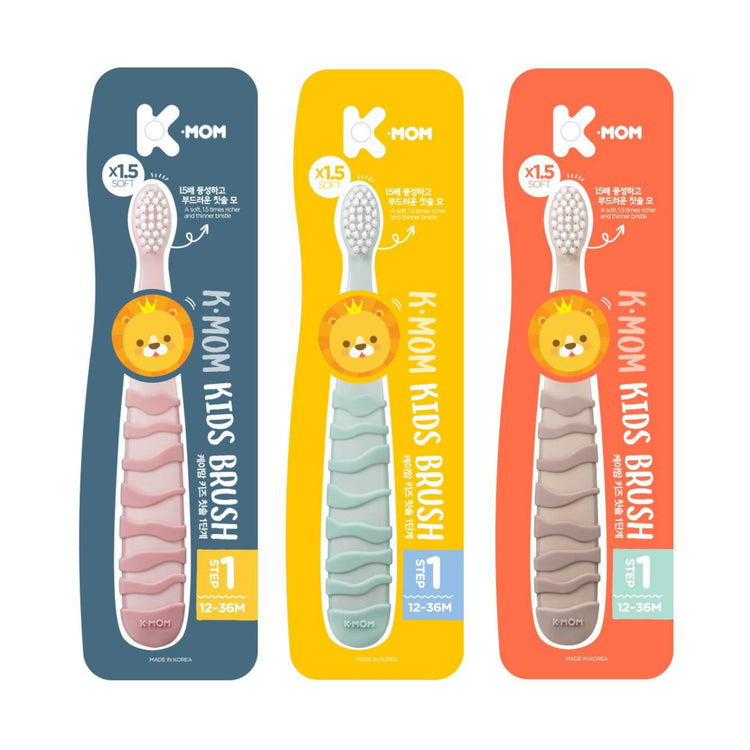 K-Mom Kids Toothbrush Step 1