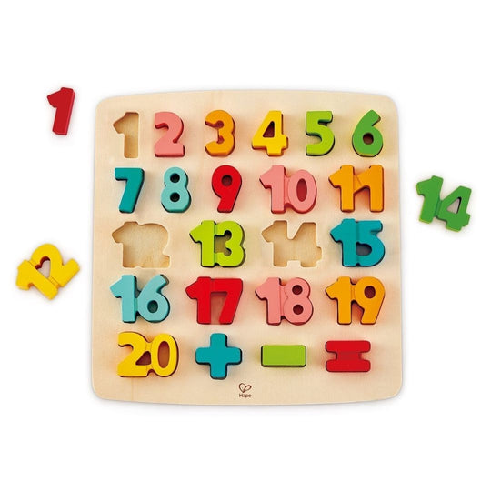 Hape Chunky Number Math Puzzle (3y+)