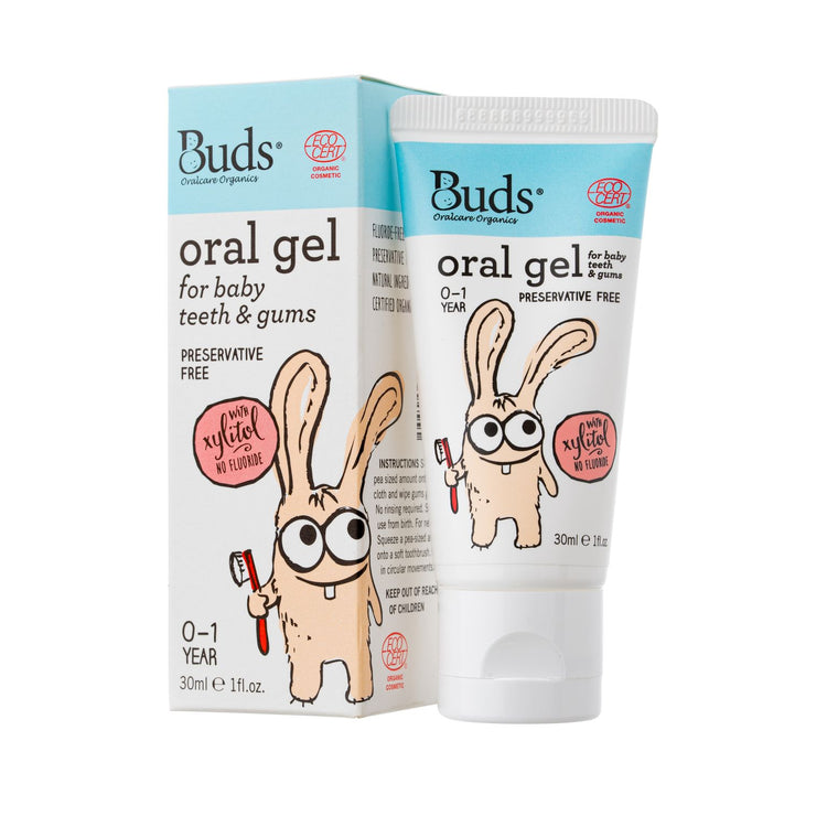 Buds Oral Gel for Baby Teeth & Gums 0-1Y 30ml