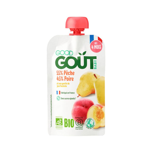 Good Gout Pear-Peach Puree 120g