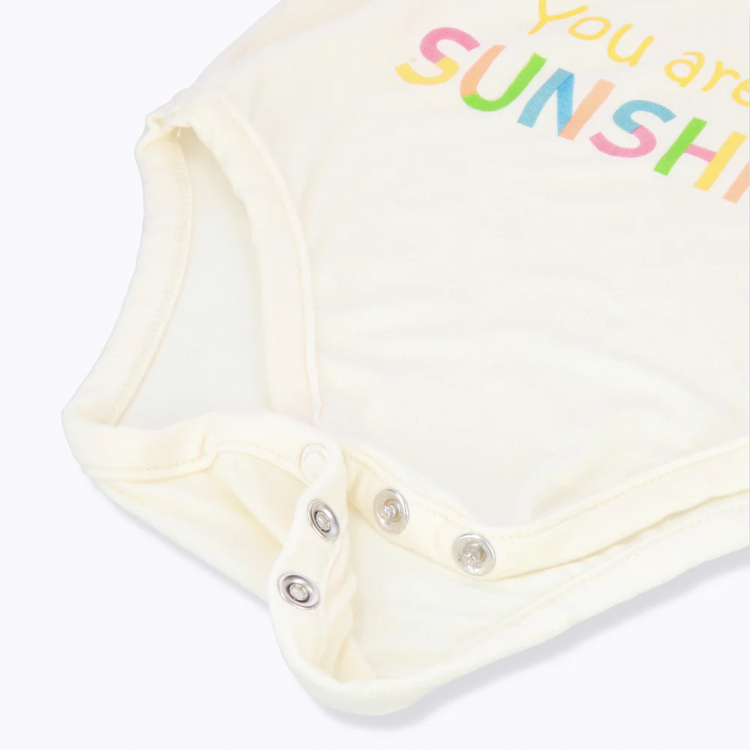 Not Too Big Happy Weather Short Sleeve Bodysuits (3 Pack)