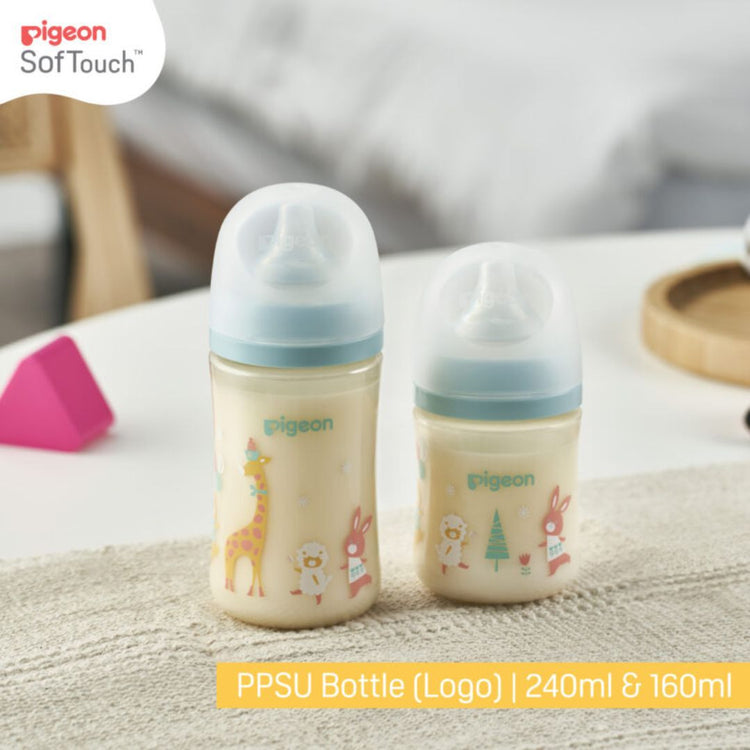 Pigeon SofTouch PPSU Nursing Bottle - Animal