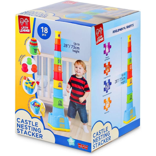 Hap-P-Kid Little Learner Castle Nesting Stacker (12m+)
