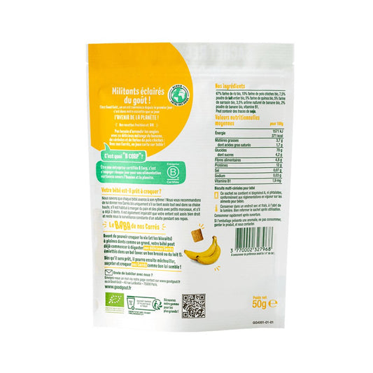 Good Gout Squares 50g - Banana